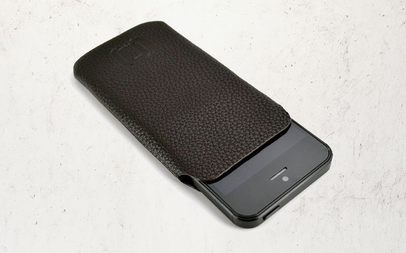 Dockem Synthetic Leather Sleeve for iPhone